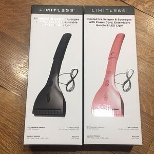 Limitless Heated Ice Scraper & Squeegee Set of 2